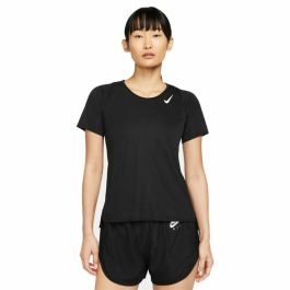 Camiseta Nike Dri-FIT Running Negro Mujer