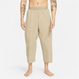 Pantalón Largo Deportivo Nike Dri-Fit Yoga Beige Hombre