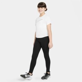 Camiseta de Manga Corta Infantil Nike Dri-FIT One Blanco
