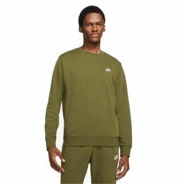 Sudadera sin Capucha Hombre Nike BV2666 Oliva