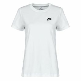 Camiseta de Manga Corta Mujer NSW CLUB TEE DN2393 Nike 100 Blanco