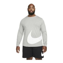 Camiseta de Manga Larga Hombre Nike Sportswear Gris claro Precio: 32.95000005. SKU: S6435088