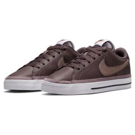 Zapatillas Casual Mujer Nike Court Legacy B W Marrón