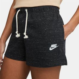 Pantalones Cortos Deportivos para Mujer Nike Sportswear Gym Vintage Negro