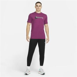 Camiseta de Manga Corta Hombre Nike Dri-Fit Violeta