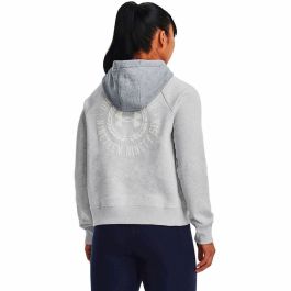 Sudadera con Capucha Hombre Under Armour Rival Fleece CB Gris