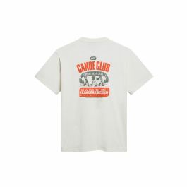 Camiseta de Manga Corta Hombre Napapjiri S-Gouin Blanco