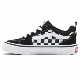 Zapatillas Casual Vans Filmore YT Checkerboard Negro