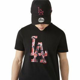 Camiseta de Manga Corta Hombre New Era LA Dodgers MLB Negro
