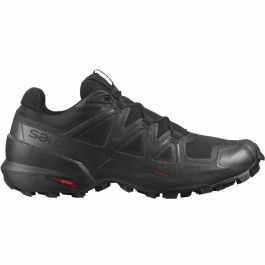 Zapatillas de Running para Adultos Salomon Speedcross 6 Negro Montaña