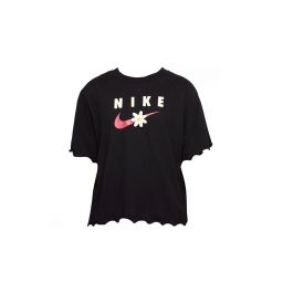 Camiseta de Manga Corta Infantil TEE ENERGY BOXY FRILLY Nike DO1351 Negro