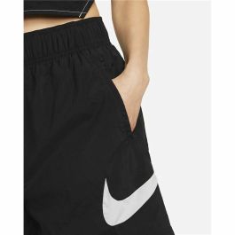 Pantalones Cortos Deportivos para Mujer Nike Sportswear Essential Negro