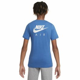 Camiseta de Manga Corta Infantil Nike Air Azul