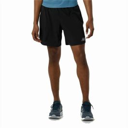 Pantalones Cortos Deportivos para Hombre New Balance Impact Run 7" Negro