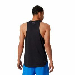 Camiseta de Tirantes Hombre New Balance Impact Run Negro