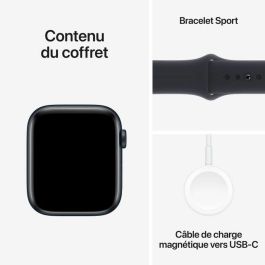 Smartwatch Apple SE Negro 44 mm