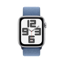 Apple Watch SE 2 Gen 2023/ GPS/ Cellular/ 44mm/ Caja de Aluminio Plata/ Correa Deportiva Loop Azul Invierno