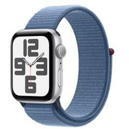 Apple Watch SE 2 Gen 2023/ GPS/ Cellular/ 44mm/ Caja de Aluminio Plata/ Correa Deportiva Loop Azul Invierno