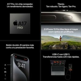 Smartphone Apple iPhone 15 Pro 6,1" 8 GB RAM 128 GB