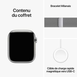 Smartwatch Apple Series 9 Plateado 45 mm
