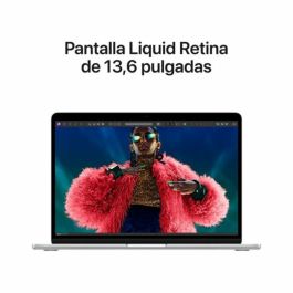 Laptop MacBook Air Apple MRXR3Y/A 13" M3 8 GB RAM 512 GB SSD Qwerty Español