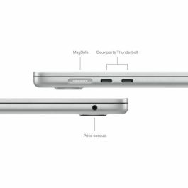 Laptop Apple MacBook Air M3 (2024) 15,3" M3 8 GB RAM 256 GB SSD AZERTY