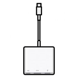 Adaptador usb-c digital Av Multiport Macbook v3 MW5M3ZM/A Precio: 105.875000605. SKU: B13ZPFNKCQ