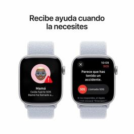 Apple Watch Series 10/ GPS/ 42mm/ Caja de Aluminio / Correa Loop Deportiva Azul Nube