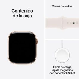 Smartwatch Apple Series 10 GPS 42mm Rosa Ø 46 mm