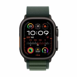 Apple Watch Ultra 2/ GPS/ Cellular/ 49mm/ Caja de Titanio Negro / Correa Loop Alpine Verde Oscuro Grande