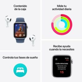 Smartwatch Apple SE GPS + Cellular 40mm Plateado 40 mm