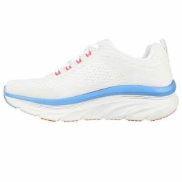 Zapatillas de Running para Adultos Skechers D'Lux Walker Blanco Mujer