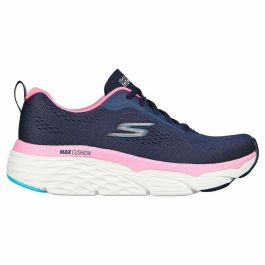 Zapatillas de Mujer para Caminar Skechers MAX CUSHION 128551 Azul marino Precio: 83.94999965. SKU: S2024983