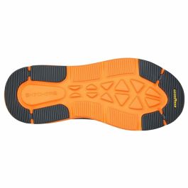 Zapatillas Deportivas Hombre Skechers Max Cushioning Delta Gris Naranja