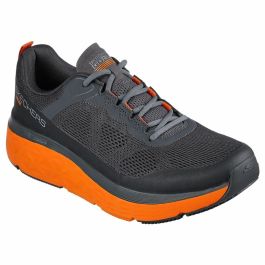 Zapatillas Deportivas Hombre Skechers Max Cushioning Delta Gris Naranja Zapatillas Deportivas Hombre Skechers Max Cushioning Delta Gris Naranja