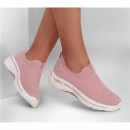 Zapatillas Deportivas Mujer Skechers GO WALK Arch Fit - Iconic Rosa