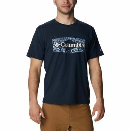 Camiseta de Manga Corta Hombre Columbia Sun Trek™ Graphic Azul