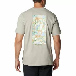 Camiseta de Manga Corta Hombre Columbia Explorers Canyon™ Gris claro