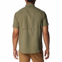 Camiseta de Manga Corta Hombre Columbia Silver Ridge™ Utility Oliva