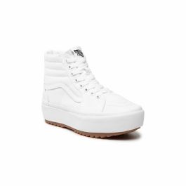Zapatillas Casual de Mujer Vans Sk8-Hi Stacked Blanco