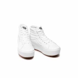 Zapatillas Casual de Mujer Vans Sk8-Hi Stacked Blanco