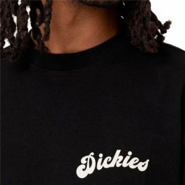 Camiseta de Manga Corta Hombre Dickies Grainfield Negro