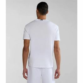 Camiseta Deportiva de Manga Corta Napapjiri S-Bollo Ss 1 Blanco