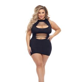 Vestido Pink Lipstick Negro (Queen size) Precio: 53.106899600700004. SKU: B1GHHN2L4N