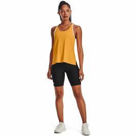 Camiseta de Tirantes Mujer Under Armour Knockout Mostaza