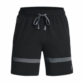 Pantalones Cortos de Baloncesto para Hombre Under Armour Baseline Negro