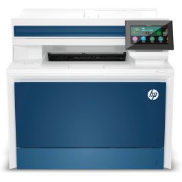 Multifunción Láser Color HP LaserJet Pro 4302fdw/ WiFi/ Fax/ Dúplex/ ADF/ Blanca y Azul