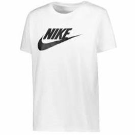 Camiseta de Manga Corta Mujer TEE ESSENTL Nike ICN DX7906 100 Blanco