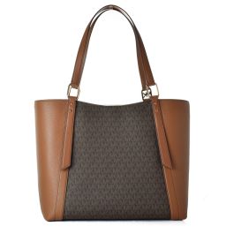 Bolso Mujer Michael Kors ARLO Marrón 29 x 32 x 16 cm Bolso Mujer Michael Kors ARLO Marrón 29 x 32 x 16 cm