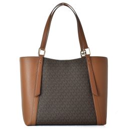 Bolso Mujer Michael Kors ARLO Marrón 29 x 32 x 16 cm